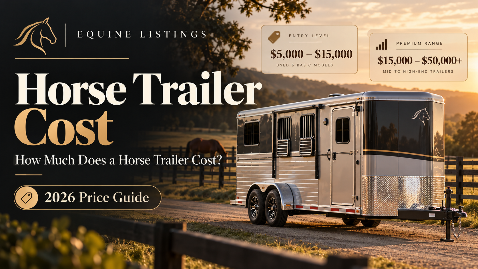 How Much Does a Horse Trailer Cost? 2026 Price Guide