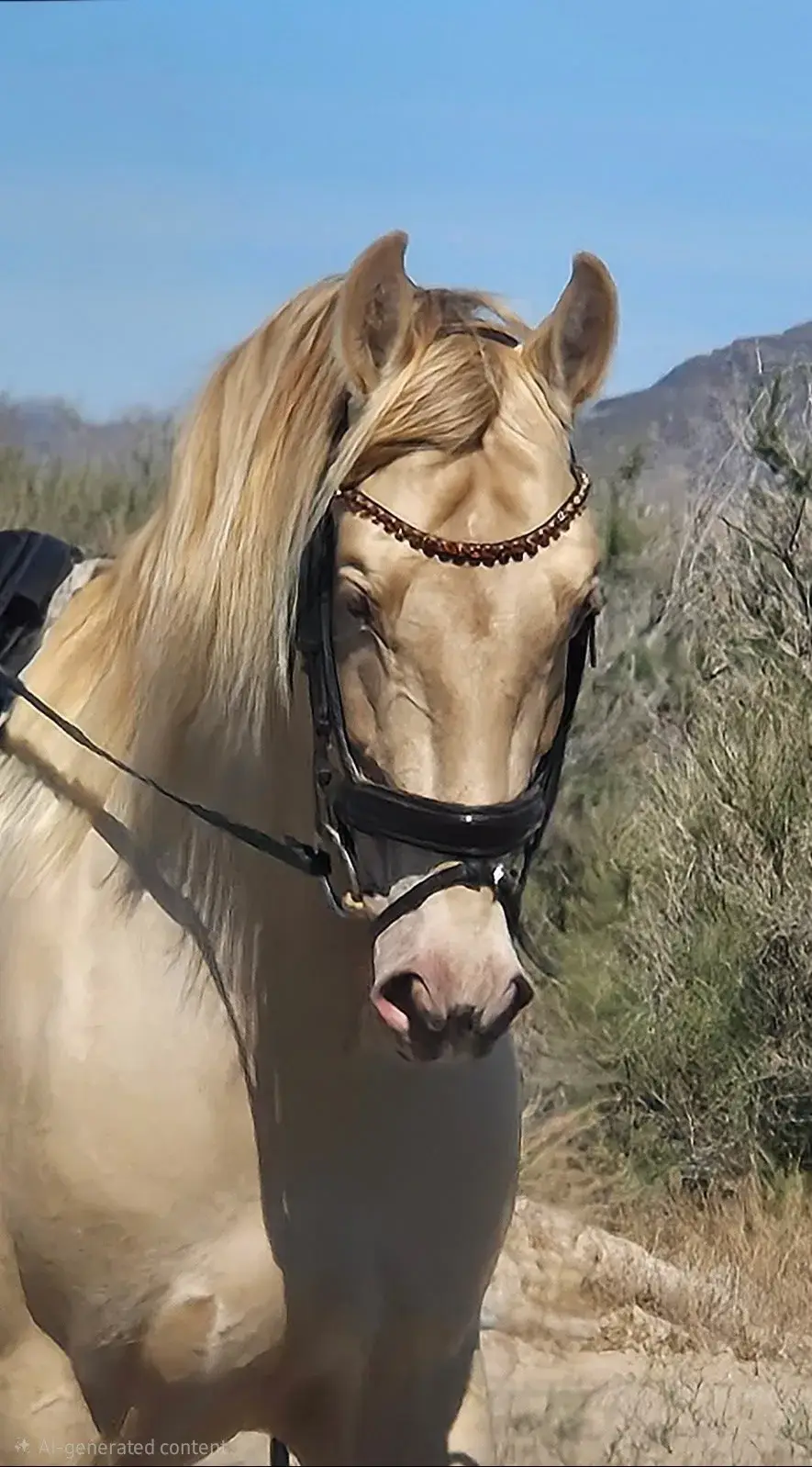 Lancero Salvatella Buckskin Stallion Andalusian - Photo 2