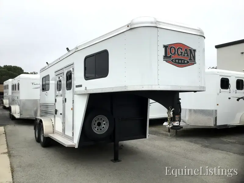 2027 Logan Coach Gooseneck Horse Trailers