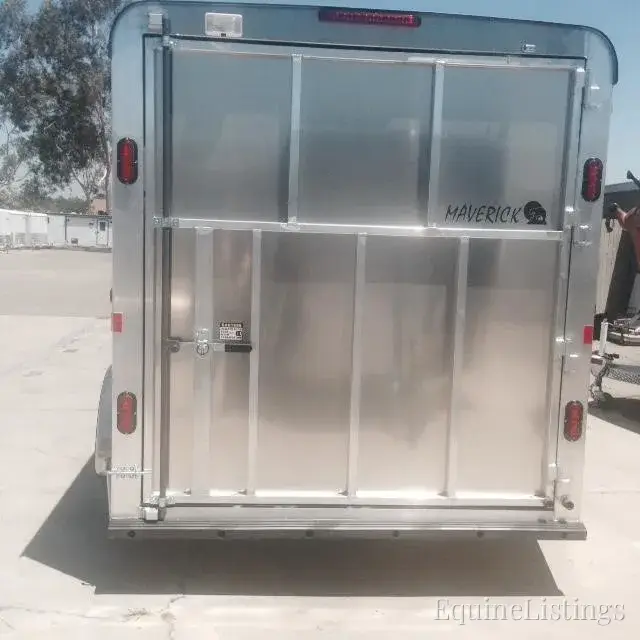 2027 Maverick Trailers 2H HS Aluminum Bumper Pull Horse Trailers - Photo 2